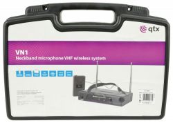 QTX 171.836 VN1 1U Neckband Headset Microphone 173.8Mhz VHF Wireless System