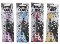 Guitar Pencil & Eraser Set - Set of 4 All Colours