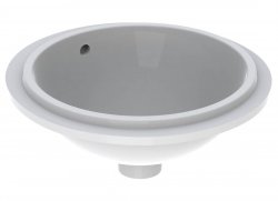 Geberit VariForm 330mm Round Undercounter Basin - With Overflow