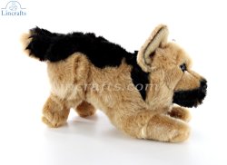 Soft Toy Playful German Shepherd Puppy (23cm)L AN701