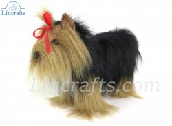 Soft Toy Dog, Yorkshire Terrier by Hansa (36cm L) 5909