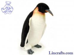 Soft Toy Bird, Emperor Penguin by Hansa (37cm) 2680