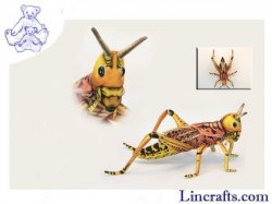 Soft Toy Locust Grasshopper by Hansa (35cm) 6569