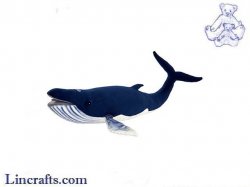 Soft Toy Water Mammal, Humpback Whale by Hansa (59cm.L) 6289