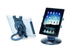 Logic3 US2003 Univeral 360 Degrees Rotation Tablet Stand and Station Combo Black