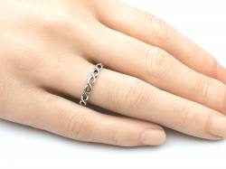Silver Infinity Chain Link Band