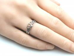 Silver Tiara Band Ring