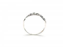 Silver Tiara Band Ring
