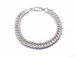 Silver Fancy Interlinked Bracelet