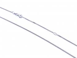 Silver Peridot Pendant and Chain