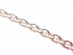 Silver Cable Link Bracelet 9 Inch