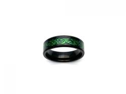 Tungsten Carbide Ring Black IP Plating 7mm