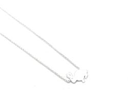 Silver Bunny Rabbit Necklet 16-18 Inch