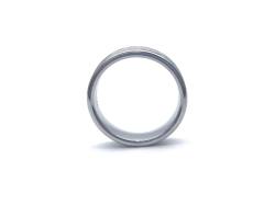 Tungsten Carbide Hammered Ring 7mm