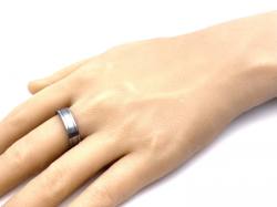 Tungsten Carbide Grooved  Ring 6mm