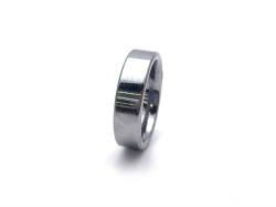 Tungsten Carbide Ring Flat Edge 6mm