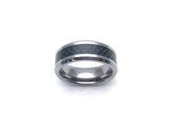 Tungsten Carbide Ring With Black IP Plating 6mm