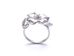 925 CZ Flower Ring