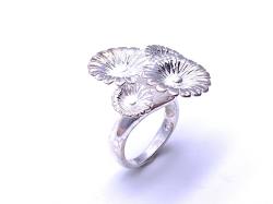 925 Flowers Ring