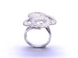 925 Flowers Ring