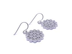 925 CZ Drop Earrings