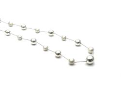 Silver Galaxy Necklet 18 inch