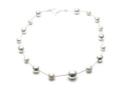 Silver Galaxy Necklet 18 inch