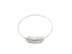 Silver Cashmere Bangle