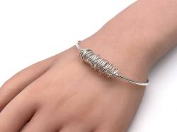 Silver Cashmere Bangle