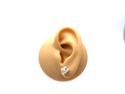 Silver Cashmere Stud Earrings