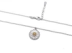 Silver Daisy Necklet