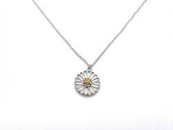 Silver Daisy Necklet