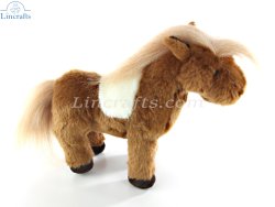 Soft Toy Shetland Pony by Living Nature (28cm) AN649