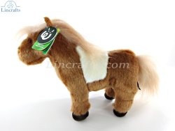 Soft Toy Shetland Pony by Living Nature (28cm) AN649