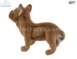 Soft Toy  Dog, French Bulldog by Hansa (26cm.L) 6597