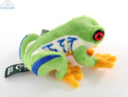 Soft Toy Red Eyed Tree Frog by Living Nature (33cm) AN717