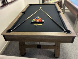 Spirit 7ft American Pool Table - Wood Bed Table