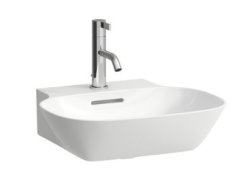 Laufen Ino Matt White 450 x 410mm Small Basin - One Tap Hole