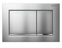 Geberit Omega 30 Gloss Chrome/Matt Chrome/Gloss Chrome Dual Flush Plate