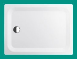 Bette Ultra 1000 x 900 x 25mm Rectangular Shower Tray with Z63 Upstand and Glaze Plus - Stock Clearance