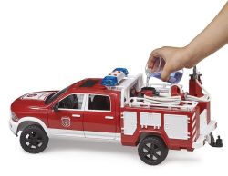 RAM 2500 Fire Engine Truck with Lights - Bruder 02544 Scale 1:16