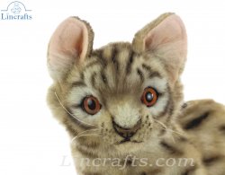 Soft Toy Leopard Cat by Hansa (25cm.L) 7844