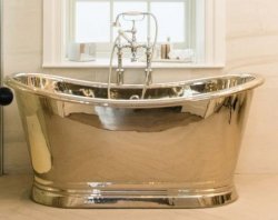 BC Designs 1700mm Nickel Boat Bath