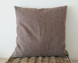 Horse Brown Tweed Cushion Cover 50cm x 50cm