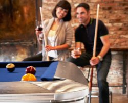 Brunswick Gold Crown VI Espresso Pool Table - 8ft & 9ft