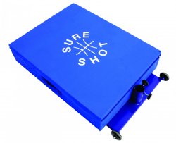 Sure Shot Compact Hoops Combo Unit with Pole Padding