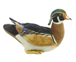 Soft Toy Wood Duck by Hansa (26cm) 8056