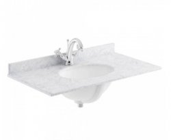 Bayswater 600mm Pointing White 2 Door Basin Cabinet