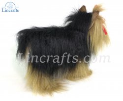 Soft Toy Dog, Yorkshire Terrier by Hansa (36cm L) 5909