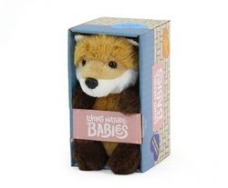 Fox Cub Plush Soft Toy - 17cm - Living Nature Babies